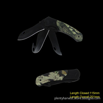 3-Blade Knife with Camouflage (#3100-CAMO)